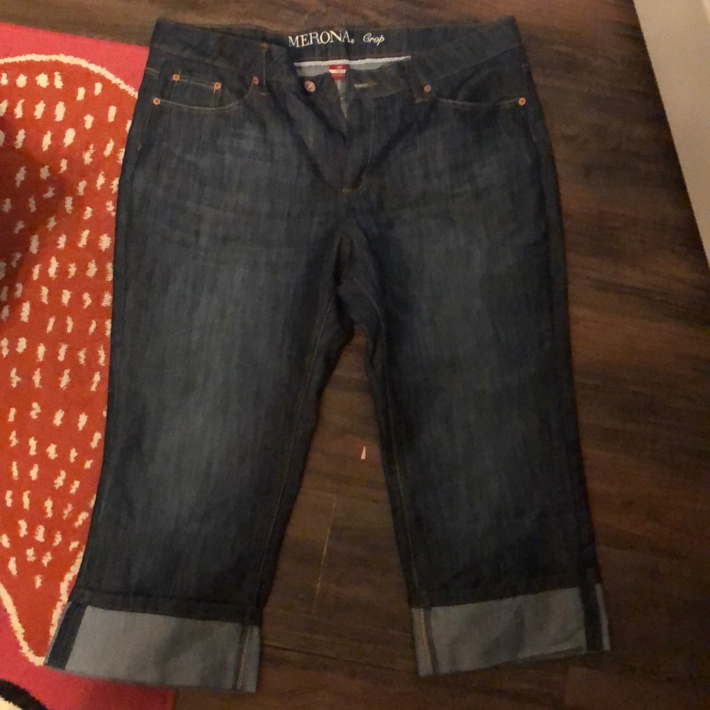 NWOT Merona Crop Jeans. Size 18R